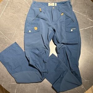 Fjallraven Navy Nikka Curved Trousers